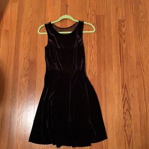 Velvet by Graham and Spencer size M Black Velvet Party Dress - Never Worn